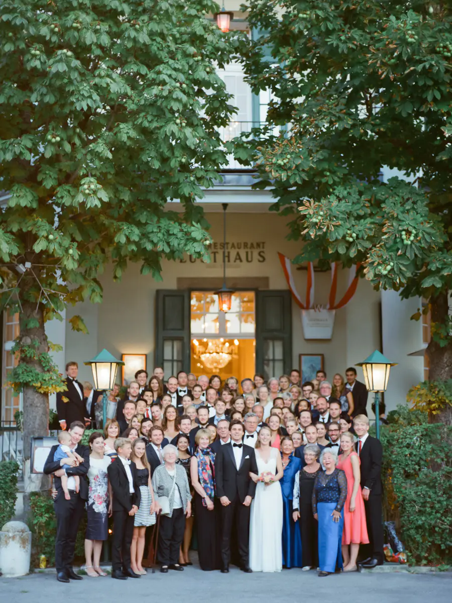 Weddig group photo at Lusthaus in Vienna shot on legendary 120 Fuji Film Pro400H